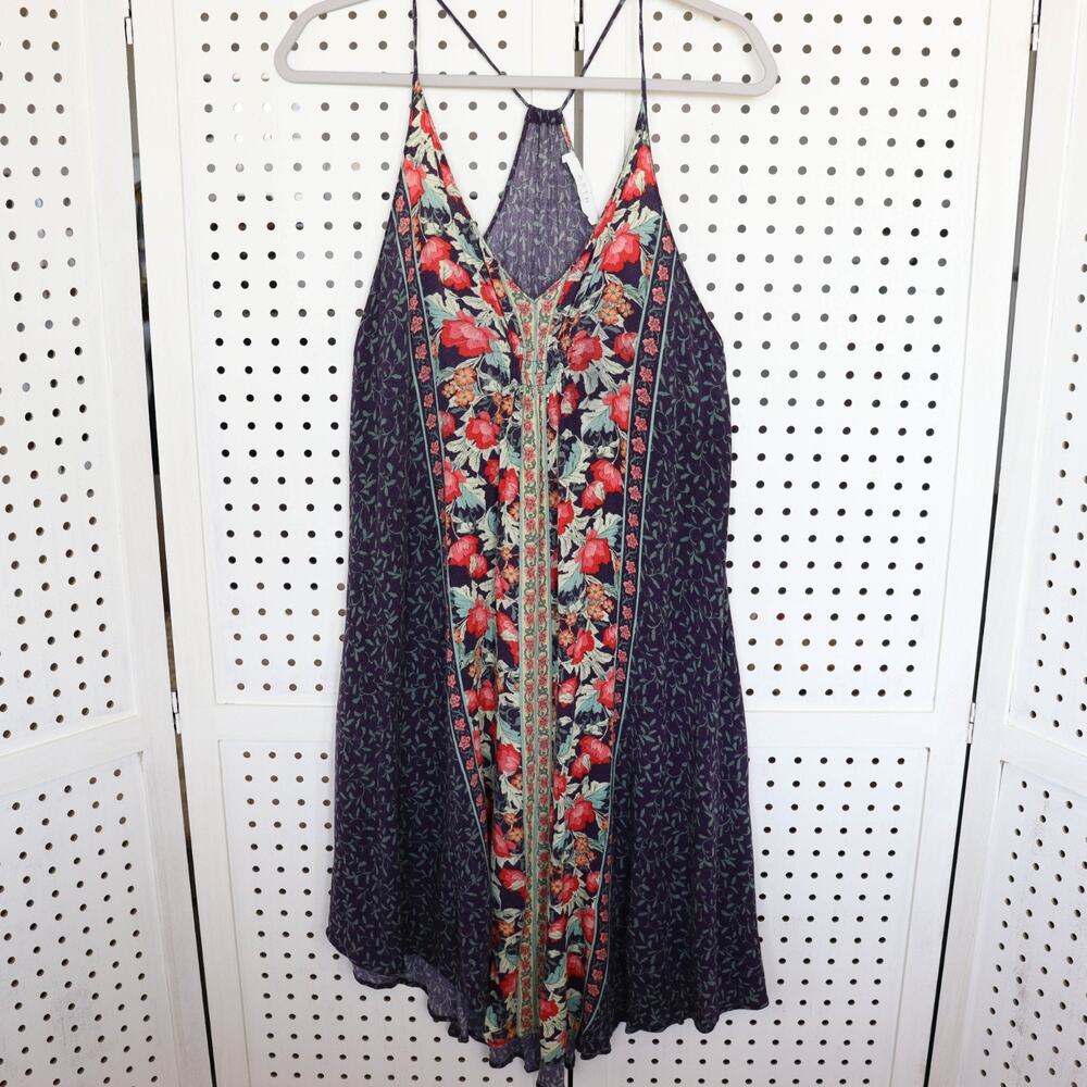 ASTR The Label Floral Boho Lightweight Dress Womens SIZE M